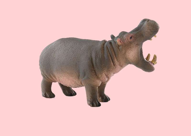 hippo statue