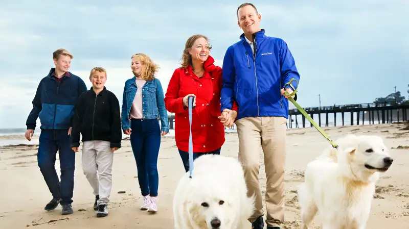 Tim and Jennifer Eldredge of Aptos, California hope to retire in 10 years or so but also want to cover the cost of college for their three kids.