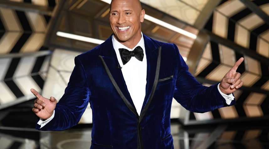HOLLYWOOD, CA - FEBRUARY 26:  Actor Dwayne Johnson onstage during the 89th Annual Academy Awards at Hollywood &amp; Highland Center on February 26, 2017 in Hollywood, California.  (Photo by Kevin Winter/Getty Images)