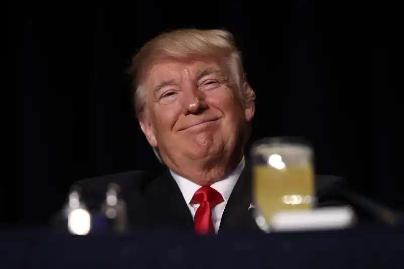 President Trump Attends National Prayer Breakfast