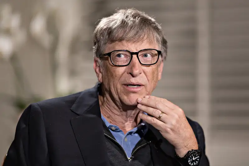 Microsoft Corp. Co-Founder Bill Gates Interview