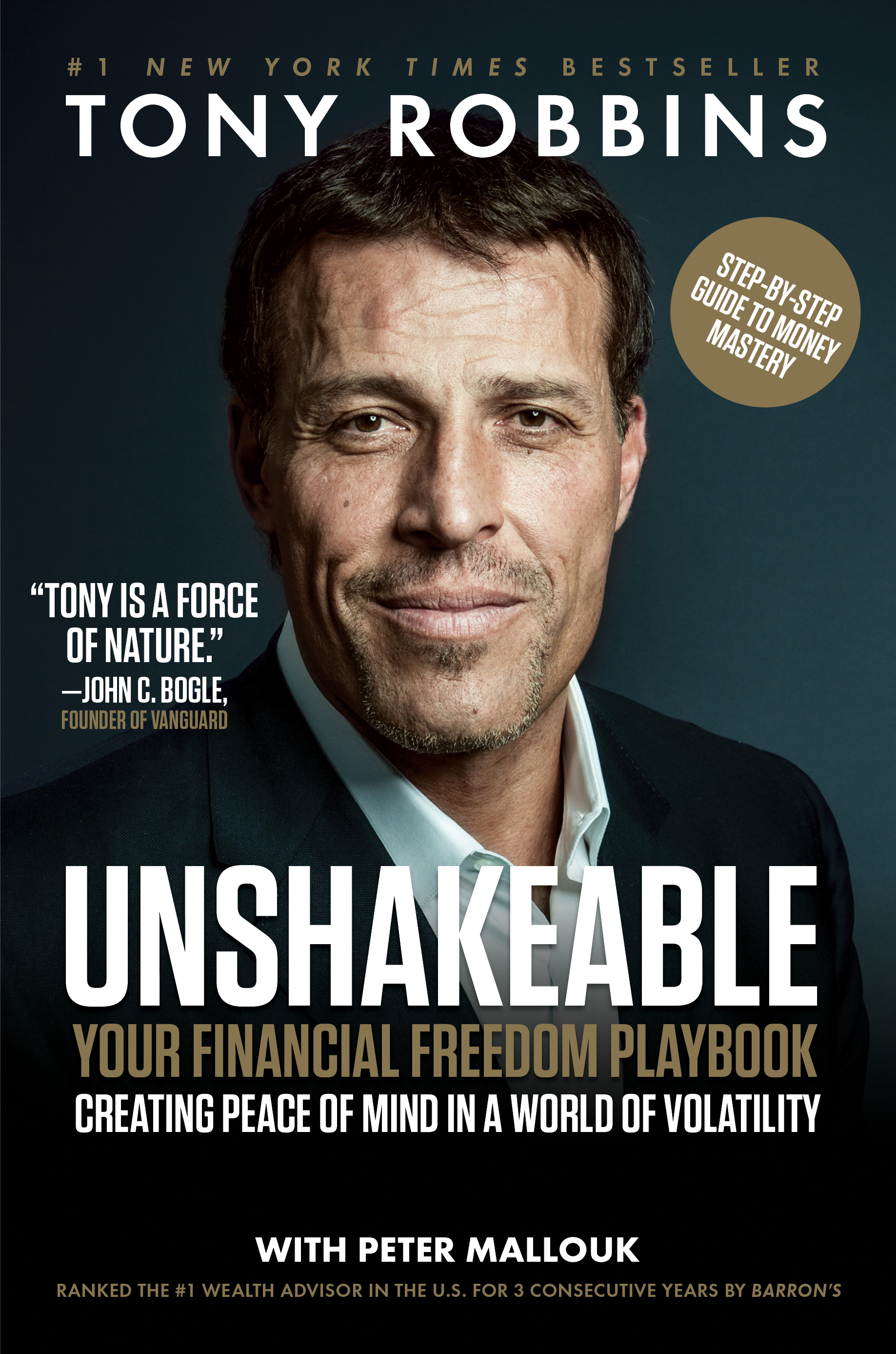 Unshakeable cover image Tony Robbins book