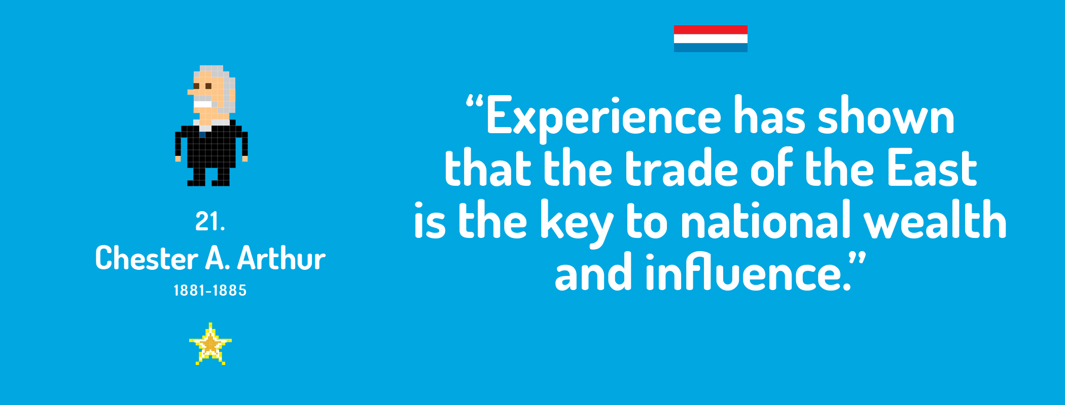 Experience has shown that the trade of the East is the key to national wealth and influence.