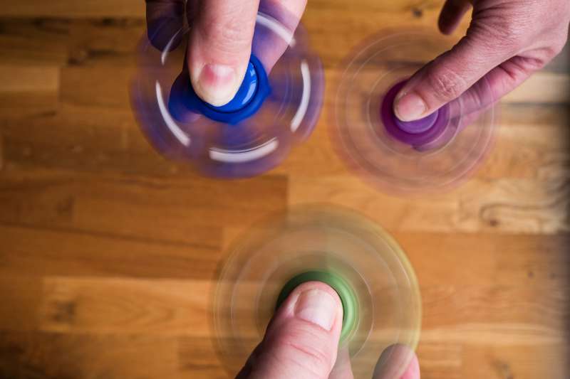 Latest Toy Craze Fidget Spinners, Wildly Popular With Kids