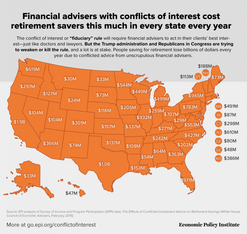 This Map Shows the Real Cost of Conflicted Financial Advice