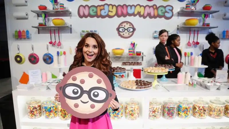 YouTuber Rosanna Pansino poses for a photo speaks onstage during YouTube Brandcast presented by Google on May 5, 2016 in New York City.