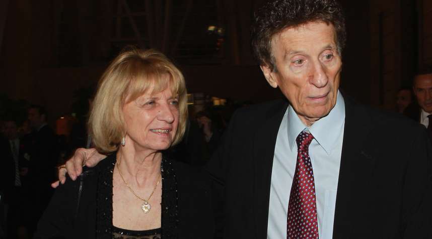 Detroit Red Wing owners Marian and Mike Ilitch walk the red carpet prior to the Hockey Hall of Fame induction ceremony on November 8, 2010 in Toronto, Canada.