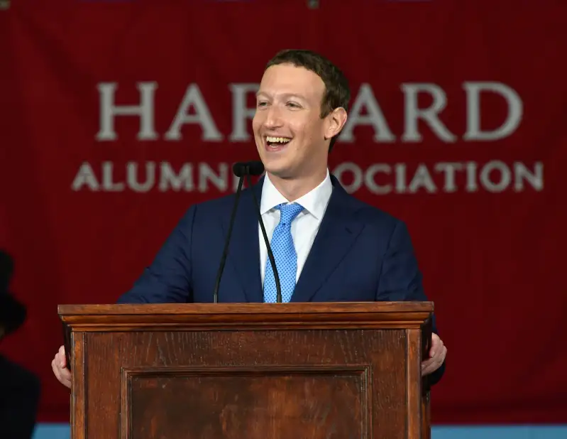 Facebook Founder Mark Zuckerberg Delivers Commencement Address At Harvard