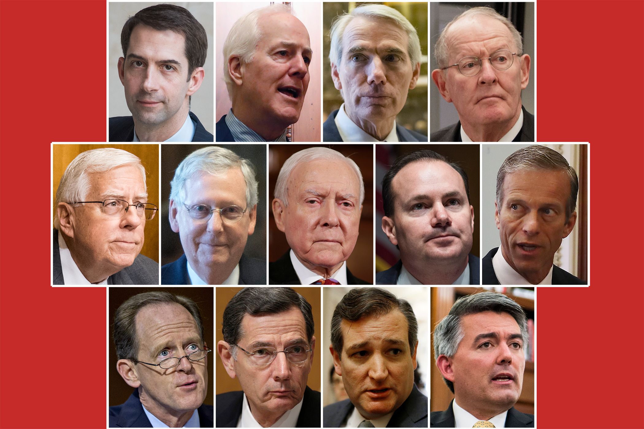 Meet the 13 Senators Deciding on Your Health Care Behind Closed Doors