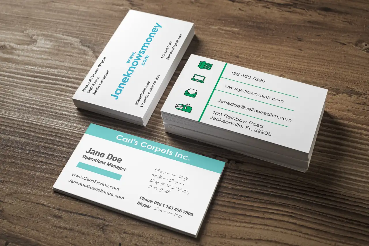 print business cards at home free templates