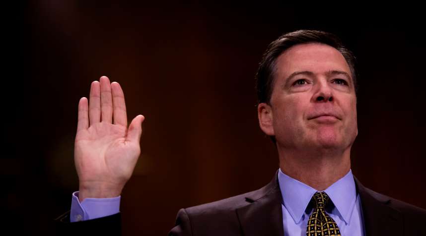 Director of the Federal Bureau of Investigation, James Comey testifies in front of the Senate Judiciary Committee during an oversight hearing on the FBI on Capitol Hill May 3, 2017 in Washington, DC. Comey is expected to answer questions about Russian involvement into the 2016 presidential election.