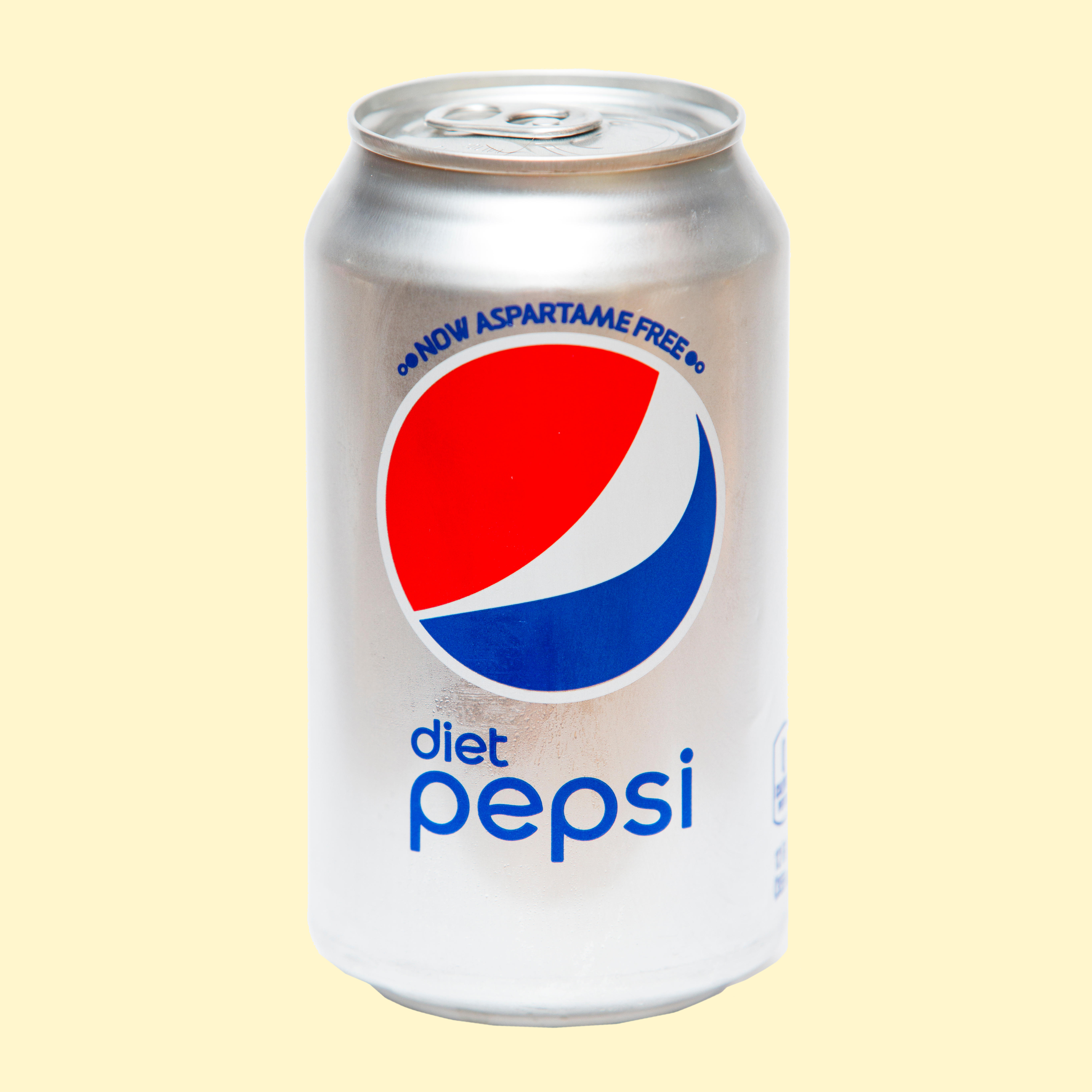The new Diet Pepsi without Aspartame which has been replaced with Splenda