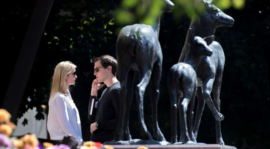Ivanka Trump and Jared Kushner, at the Allen &amp; Co. Media and Technology Conference in Sun Valley, Idaho.