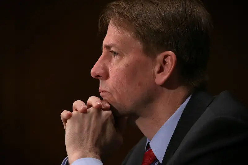 Director Of The Consumer Financial Protection Bureau Richard Cordray Testifies To Senate Hearing