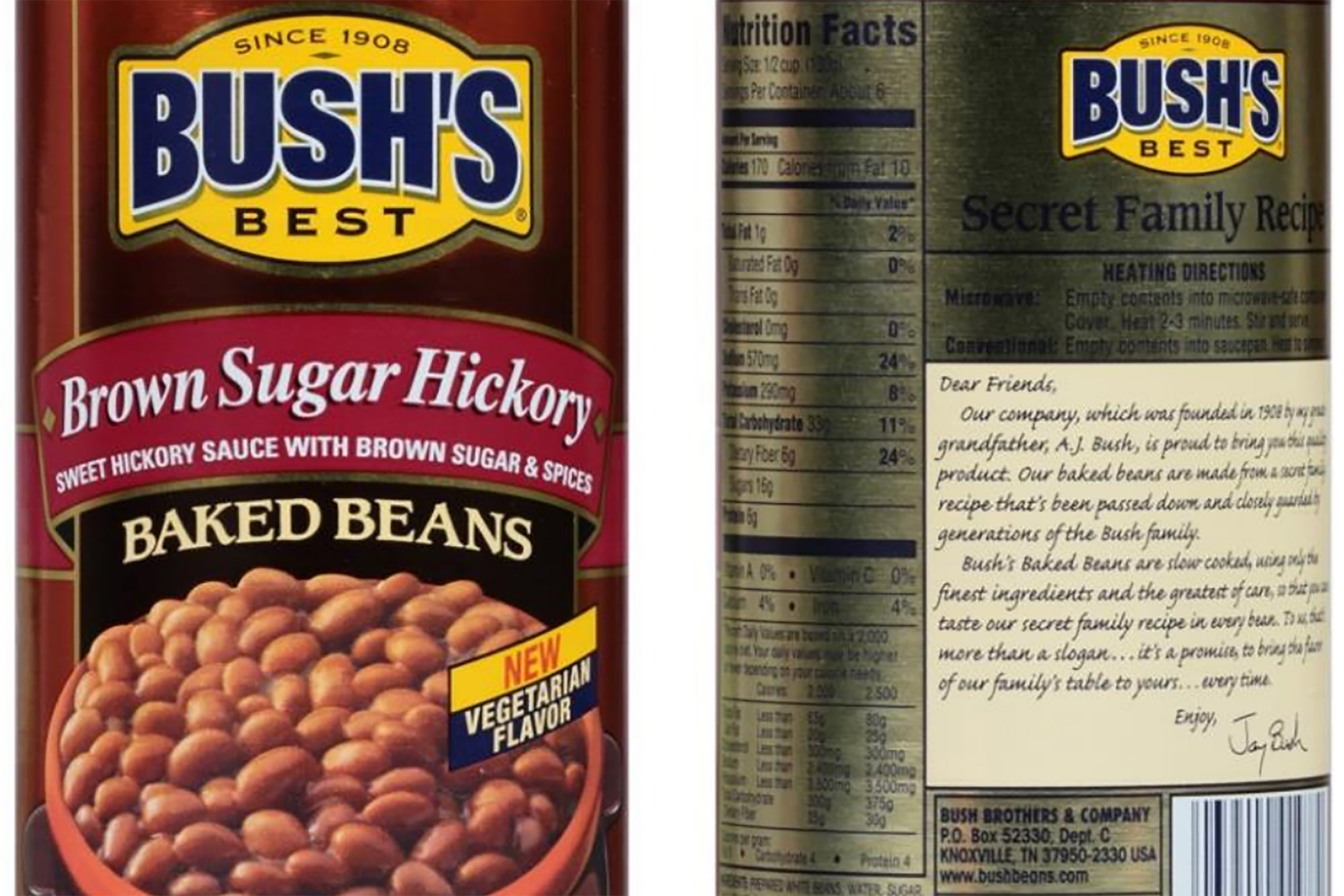 Bush Brothers Recalls Three Types of Baked Beans