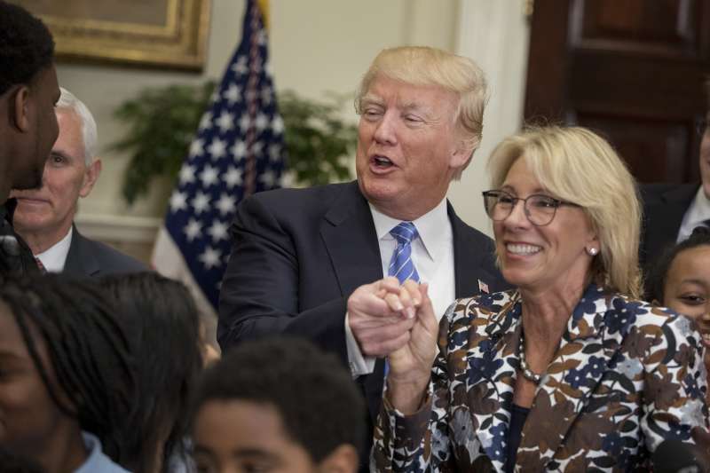 President Trump Attends A School Choice Event