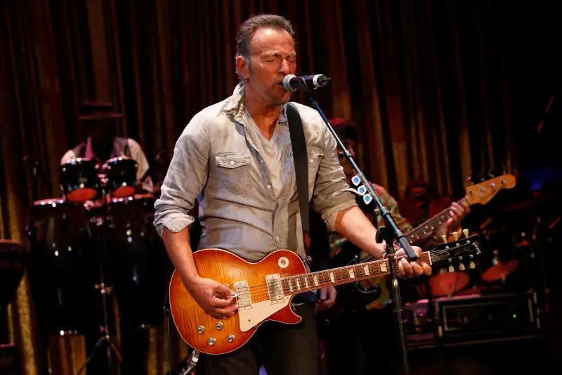 Bruce Springsteen In Concert - Asbury Park, New Jersey