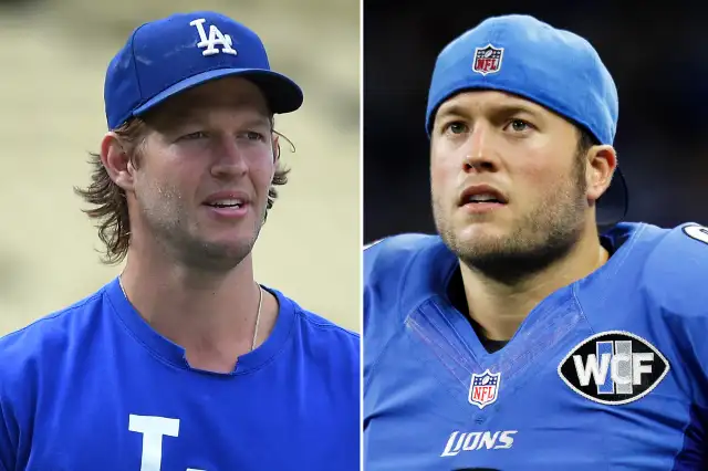 Is Detroit Lions' Matthew Stafford jealous of Clayton Kershaw?