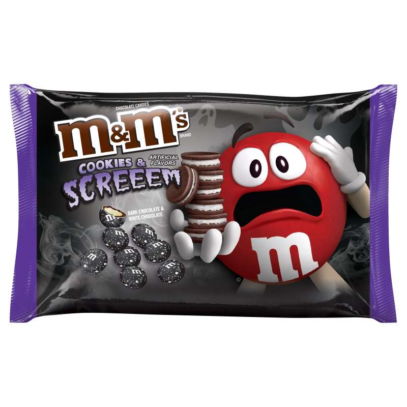 A package of M&amp;Ms Cookies &amp; Screeem cost $3.19, according to Target.