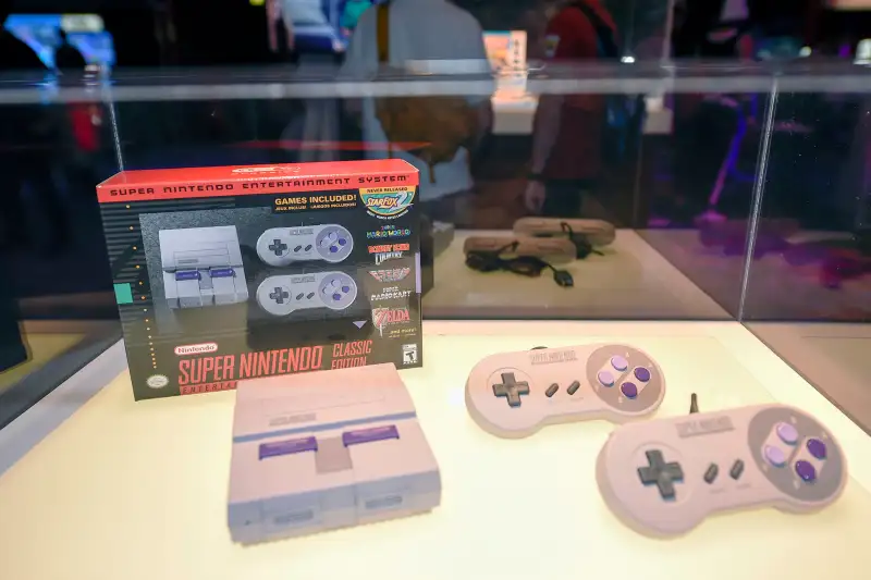 Nintendo SNES and NES Classic Mini Console Bundle