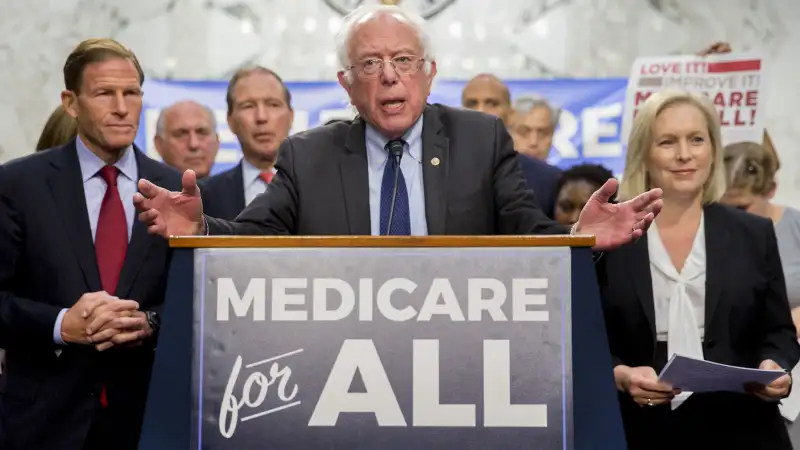 Senator Bernie Sanders And Democratic Senate Co-Sponsors Introduce Medicare For All Bill