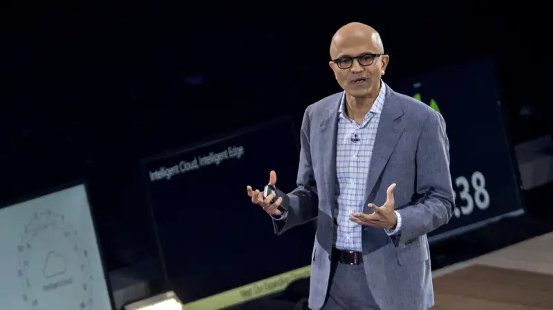 Microsoft CEO Satya Nadella Speaks At The Microsoft Inspire Conference