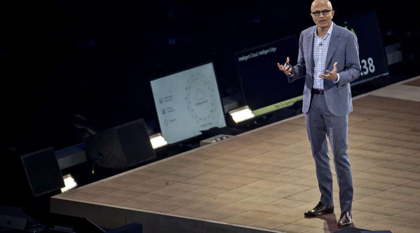 Satya Nadella, CEO of Microsoft, has a new book out called  Hit Refresh.
