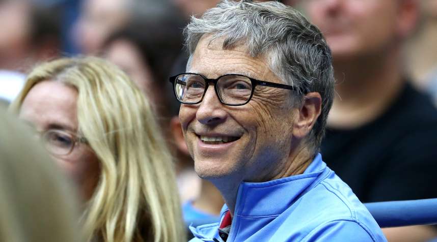 Microsoft founder Bill Gates, the world's richest person.