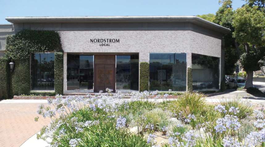 The Nordstrom Local store in Los Angeles, California.