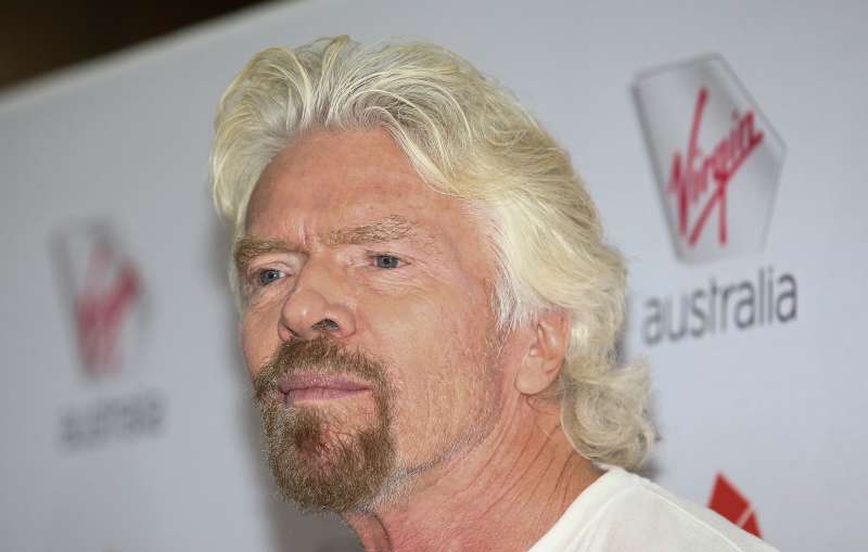 Sir Richard Branson Launches New Virgin Australia Route To Hong Kong