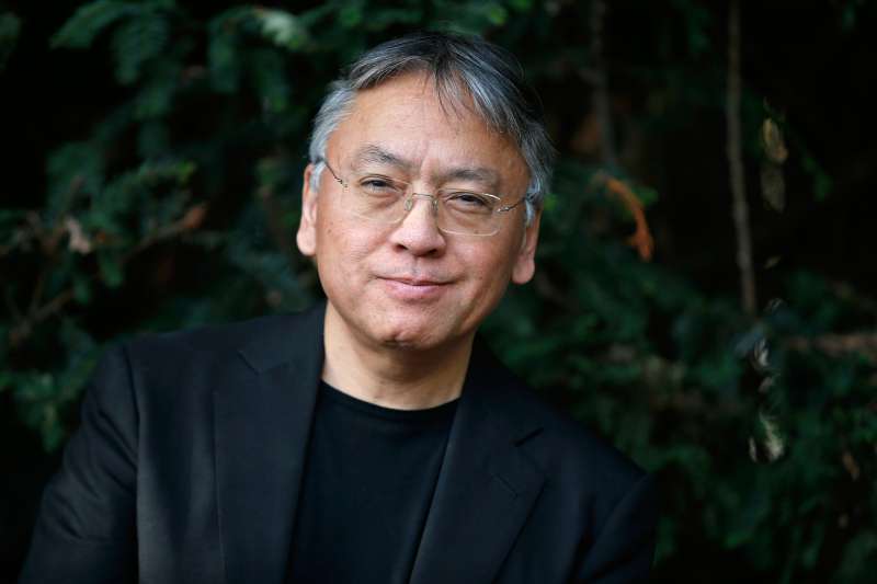 British novelist Kazuo Ishiguro, best known for  The Remains of the Day,  at his home in London, Oct. 5, 2017.