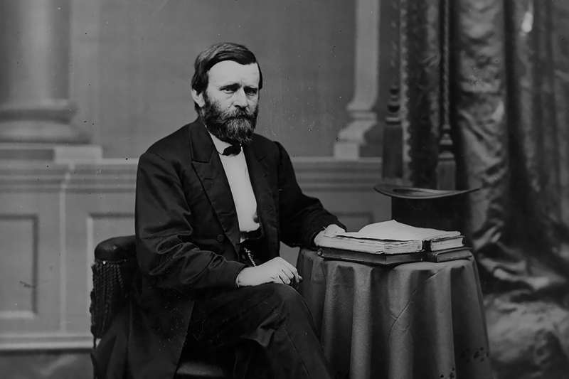 Ulysses S. Grant, United States general and president.