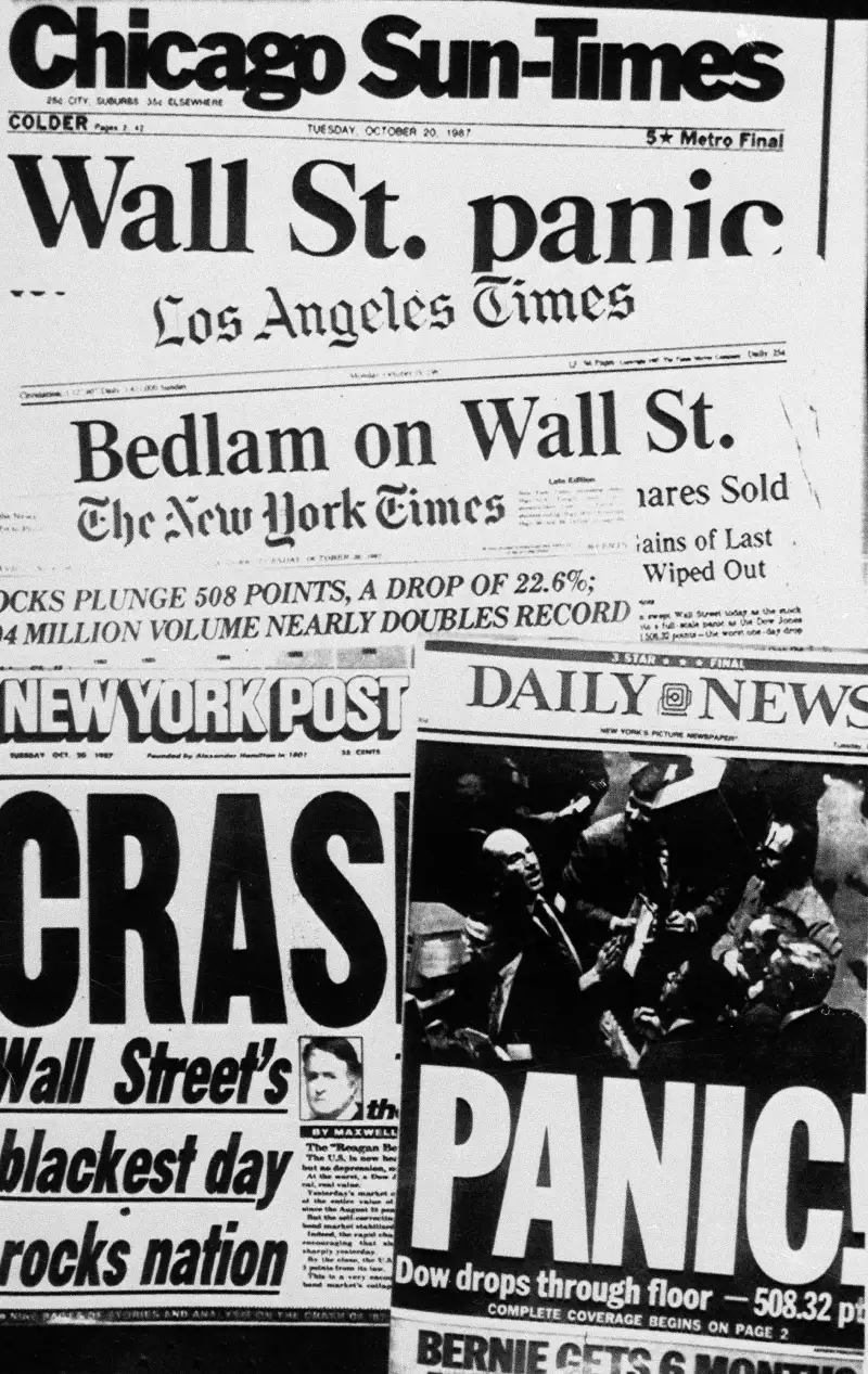 Black Monday: How the October 1987 Crash Would Look Today