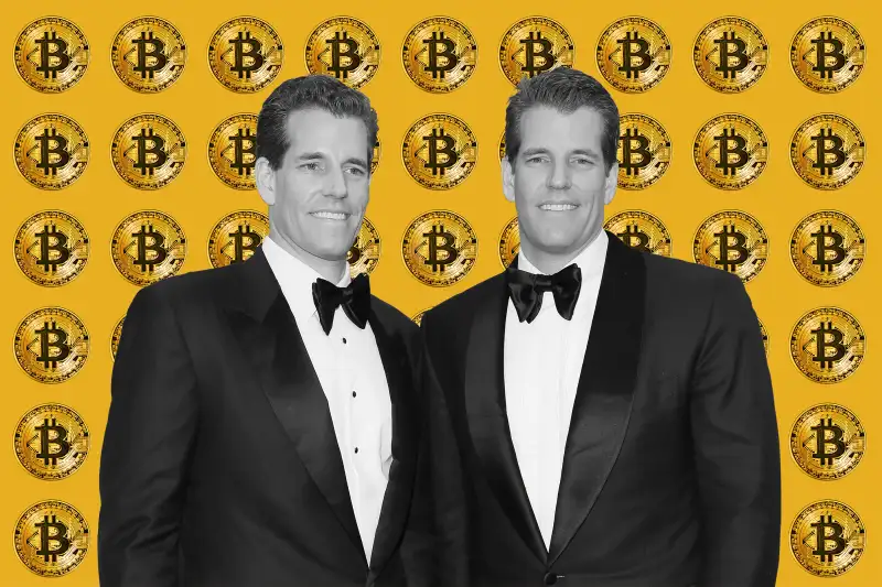 Cameron Winklevoss and Tyler Winklevoss attend the MOCA Gala 2017 on April 29, 2017 in Los Angeles, California.