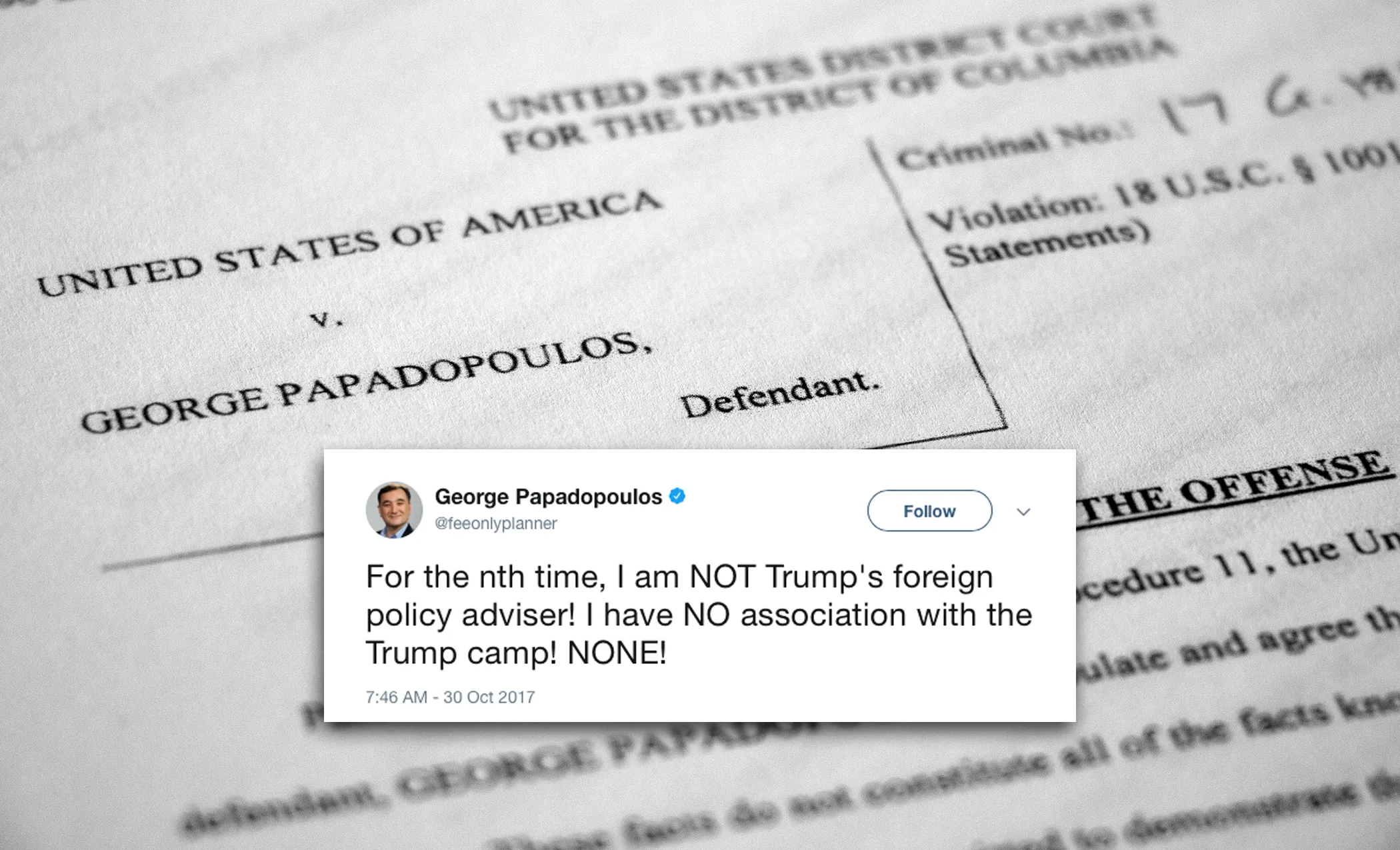 Dear Twitter: Please Stop Harassing Financial Planner George Papadopoulos