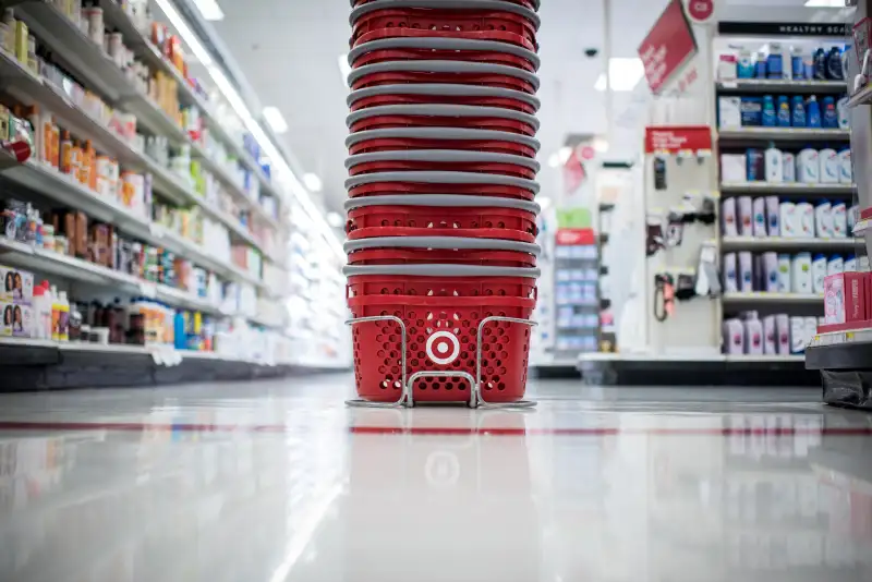 Inside A Target Corp. Location Ahead of Earnings Figures