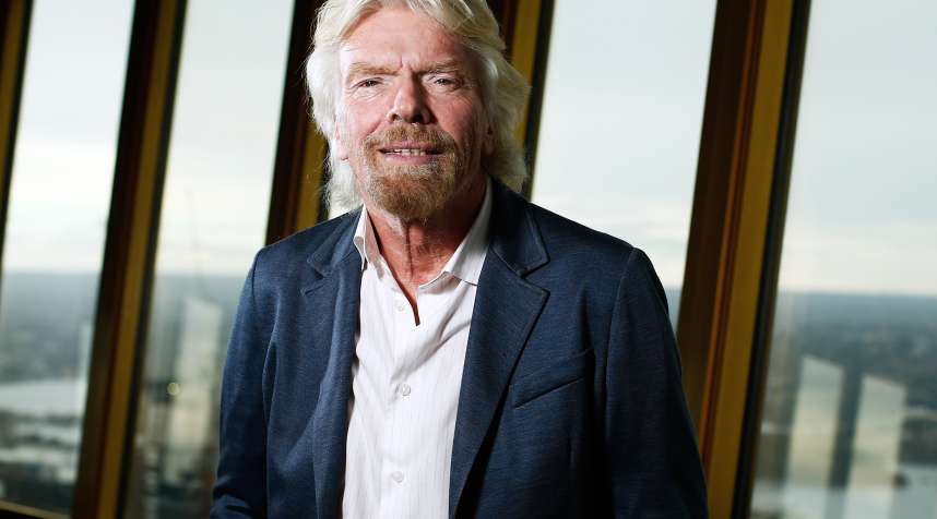 Billionaire Richard Branson, founder of Virgin Group Ltd., Thursday, May 26, 2016.