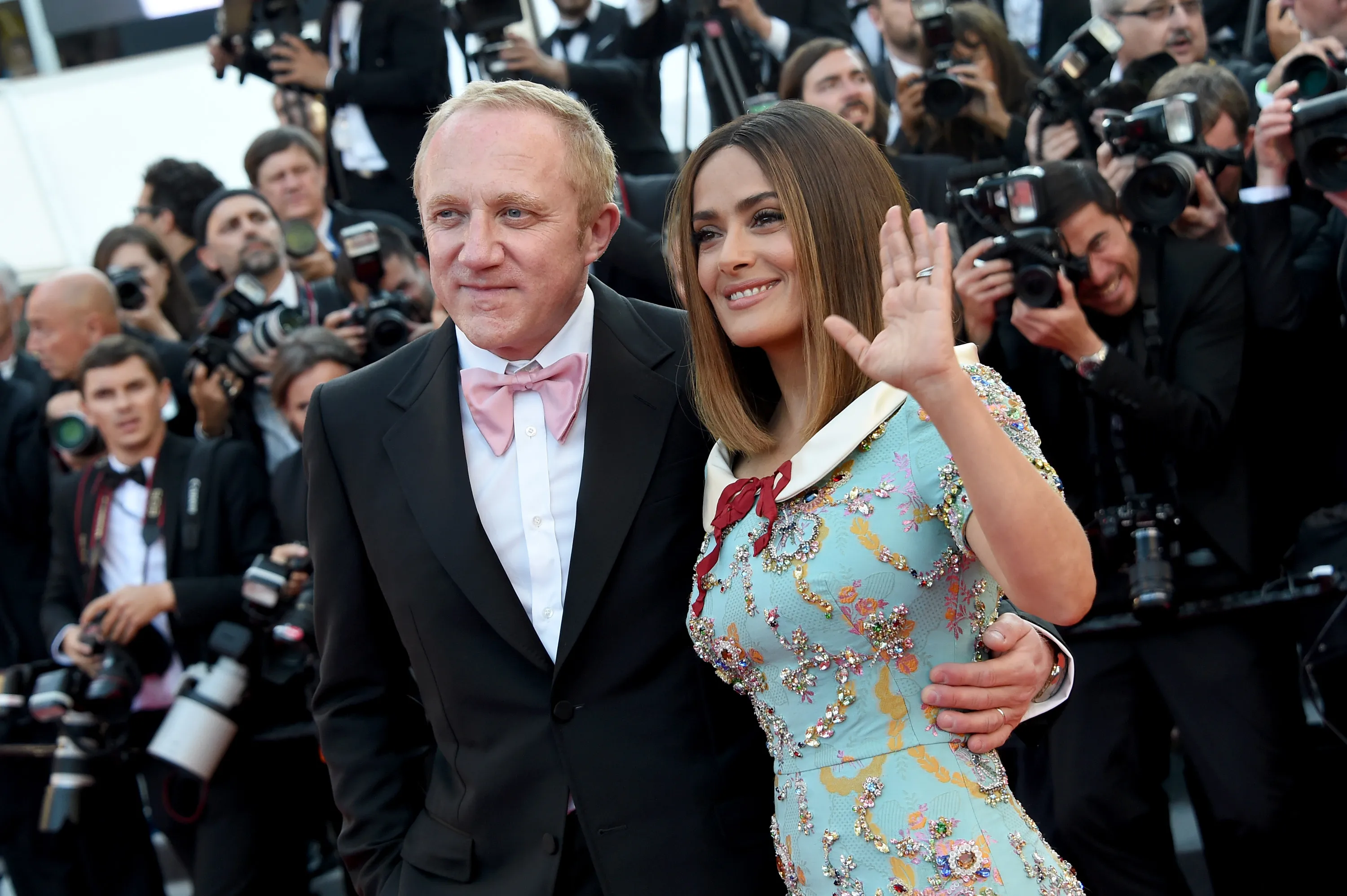 Who is Salma Hayek's husband?