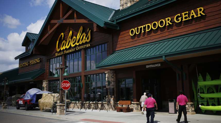 Cabela's stores open at 5 a.m. on Black Friday 2017.