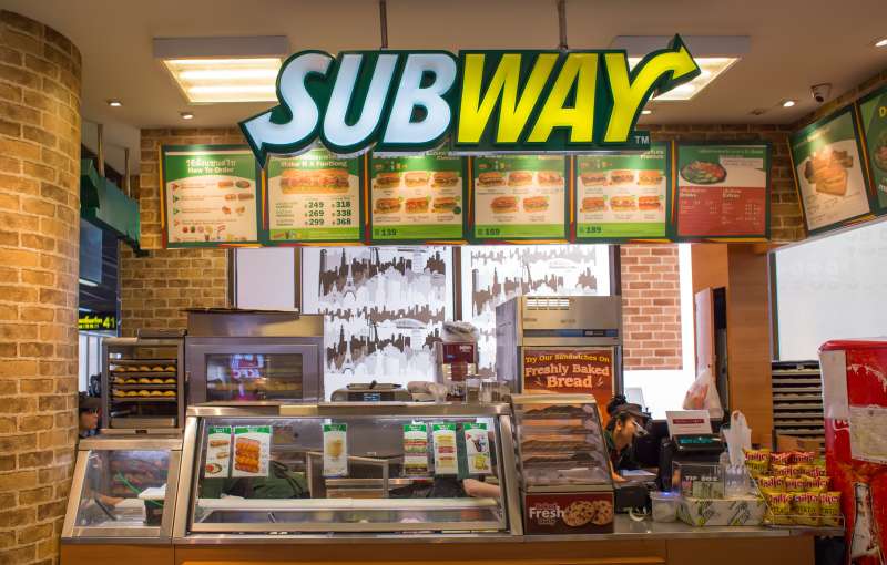 Subway sandwich shop