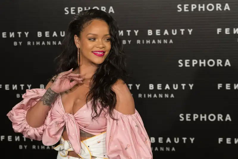 Rihanna Fenty Beauty Presentation in Madrid