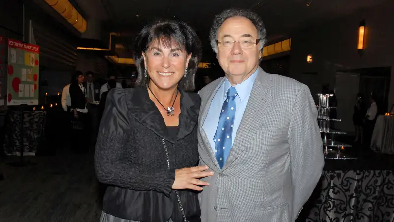 Honey and Barry Sherman, Chairman and CEO of Apotex Inc., are shown at the annual United Jewish Appeal (UJA) fundraiser in Toronto