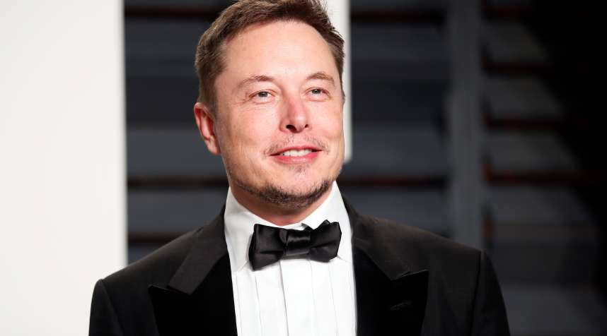 Elon Musk at the 89th Academy Awards - Oscars Vanity Fair Party, Beverly Hills, California, February 26, 2017.