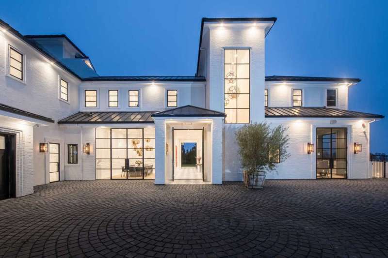LeBron James' new $23M home in Brentwood, California.