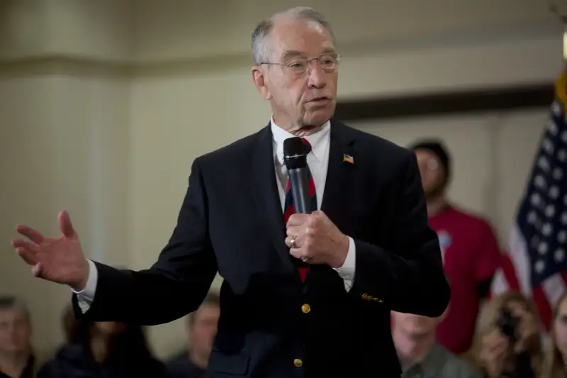 Presidential Candidate John Kasich Town Hall Meeting With Chuck Grassley