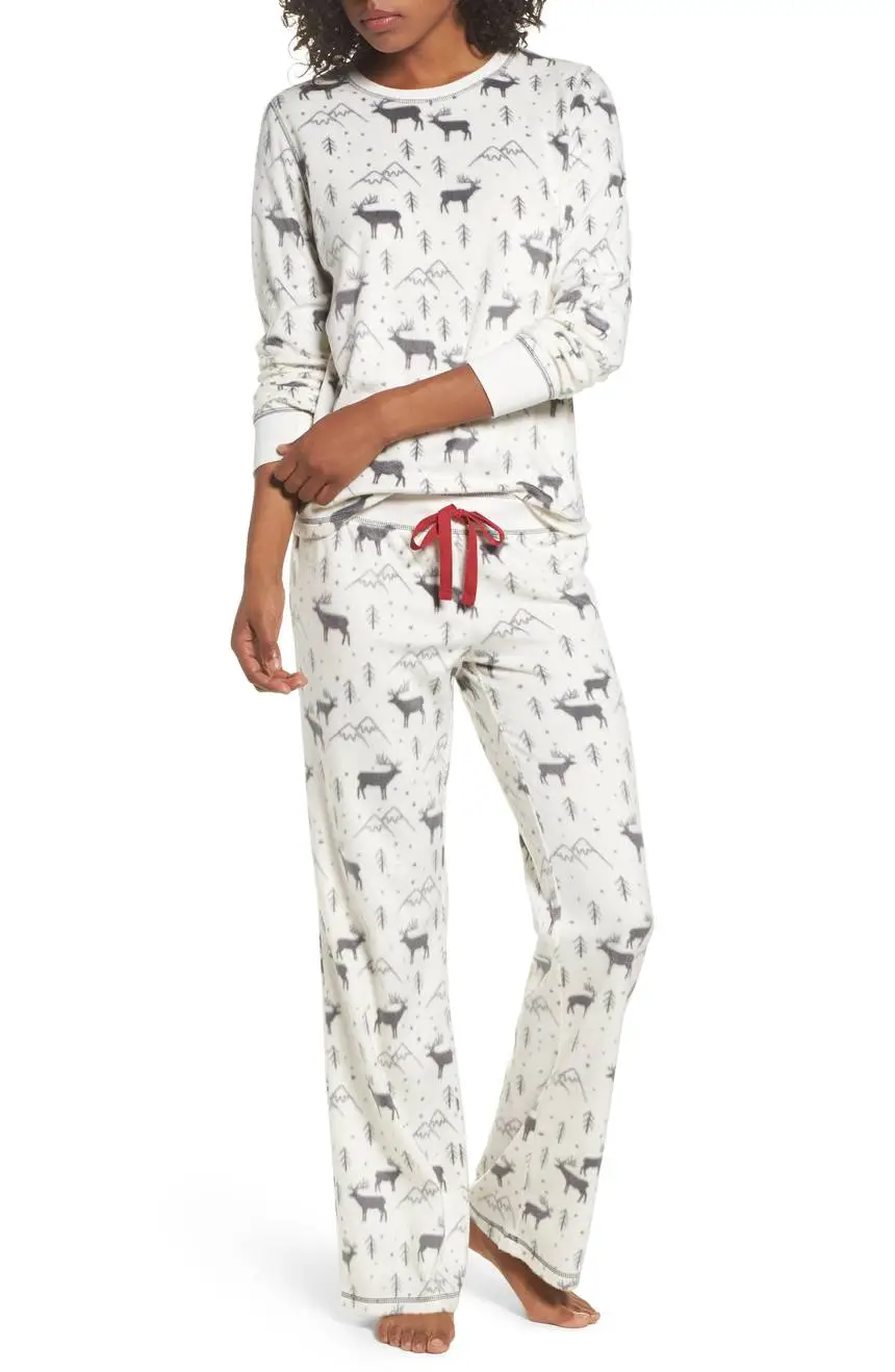 Nordstrom cheap fleece pajamas