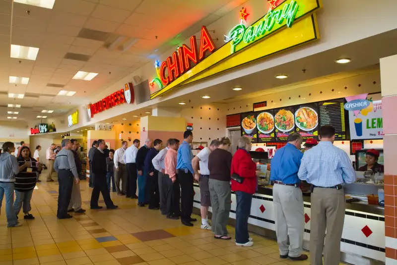 Food Court at Las Vegas Premium Outlets