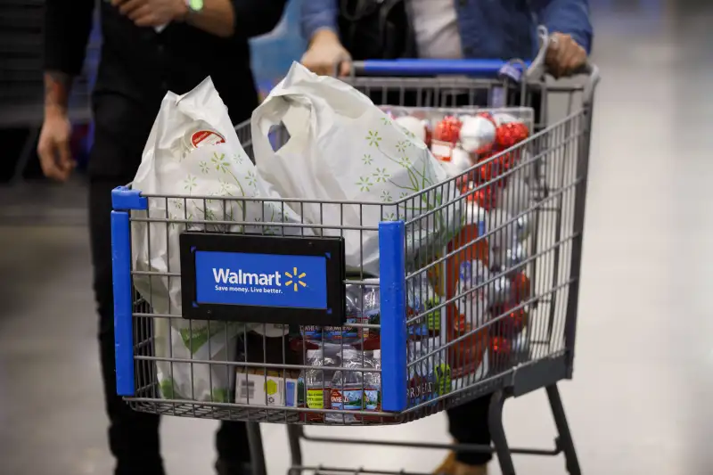 Inside A Wal-Mart Stores Inc. Location Ahead Of Black Friday