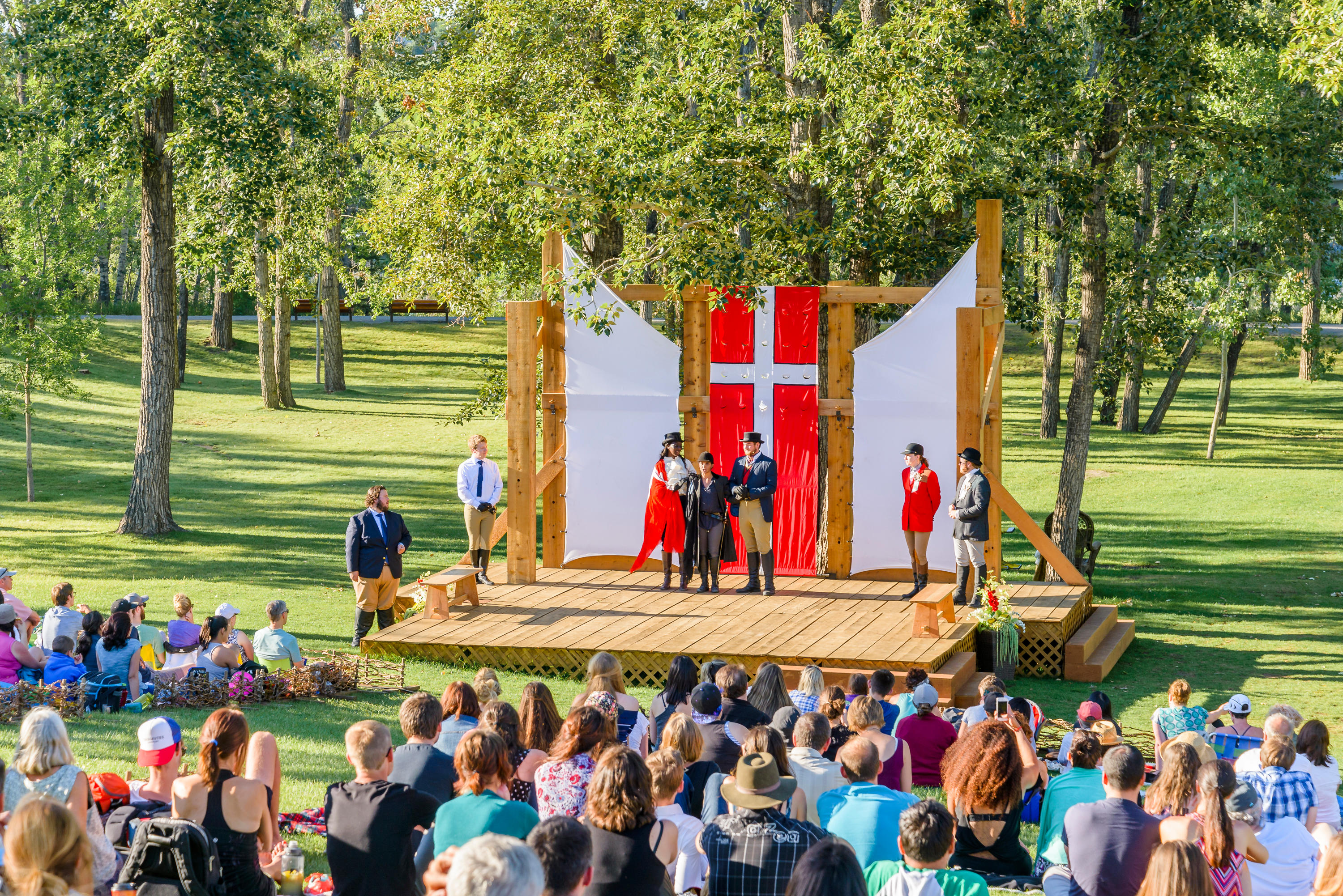 Shakespeare in the Bow, Princes Island Park, Calgary, Alberta, Canada