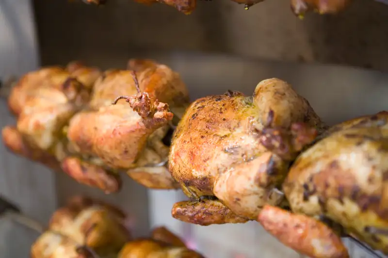 Peruvian rotisserie chicken